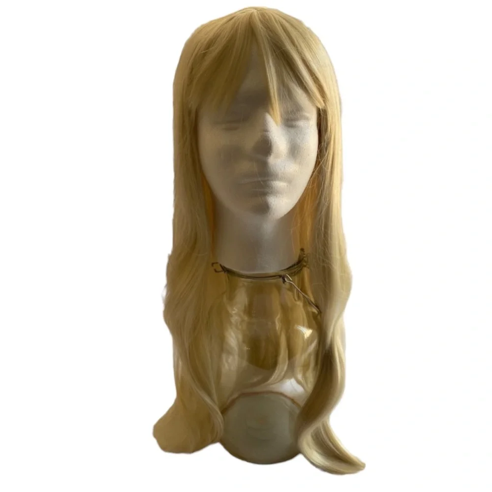 Blonde‎ Cosplay Synthetic Wig for costume women girls 32”/80cm
